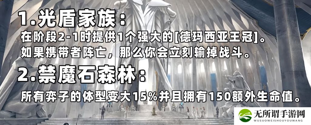 《云顶之弈》s9新机制德玛西亚城邦效果一览