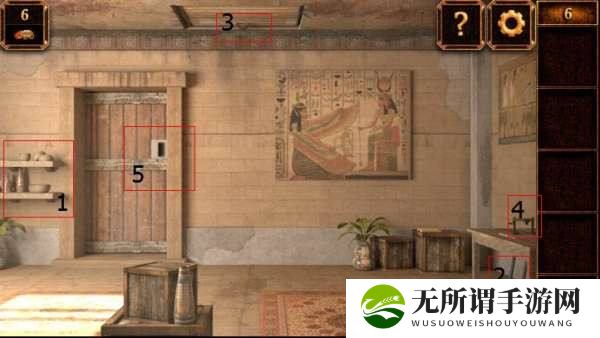 《密室逃脱11逃出神秘金字塔》第六关全流程通关攻略